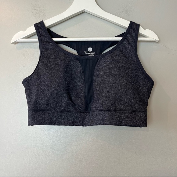Old Navy Other - Old Navy Gray Sports Bra Large